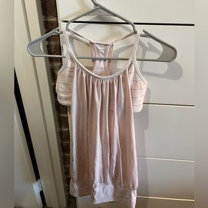 Lululemon tank with built in bra